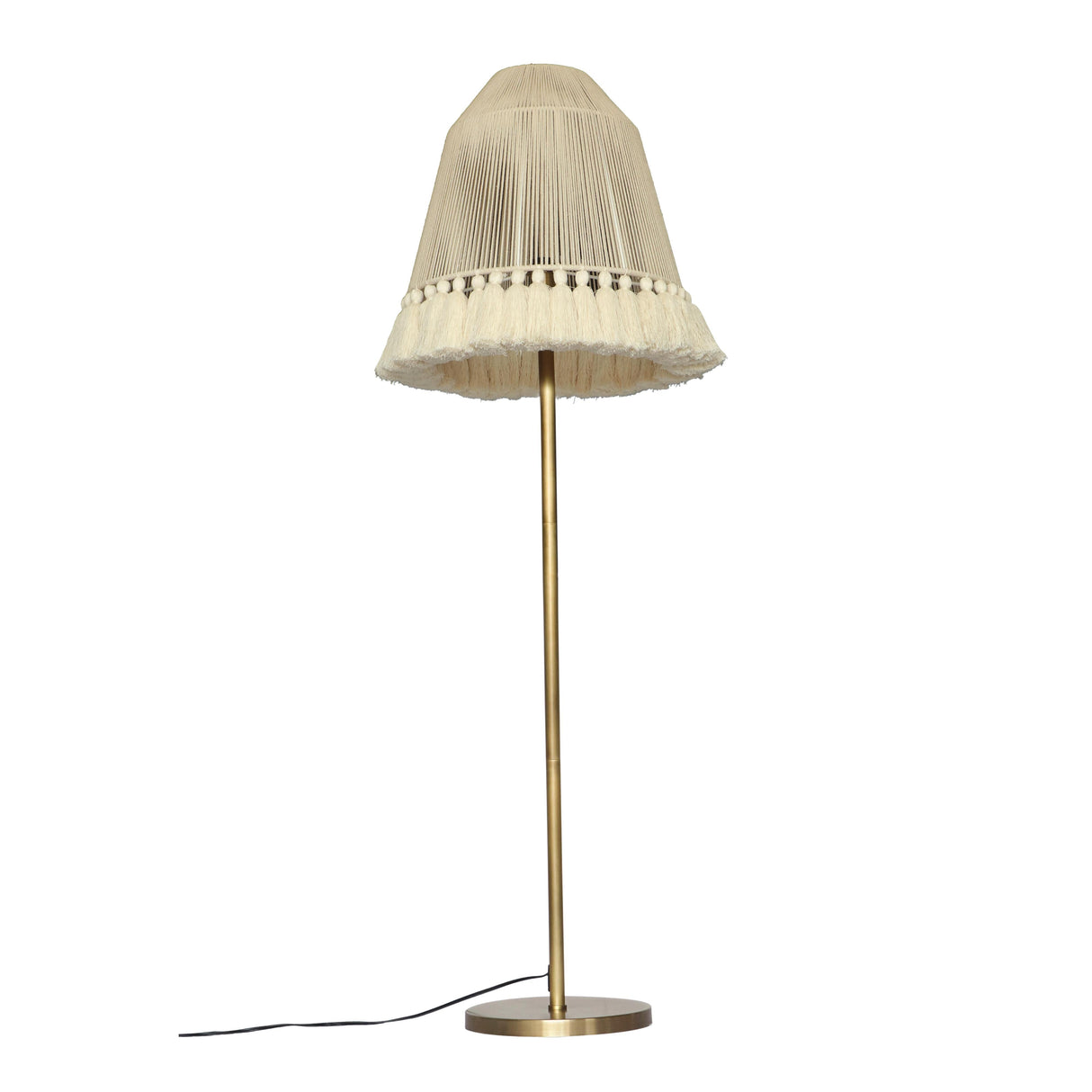 June White Floor Lamp by TOV Furniture at Eve Furniture