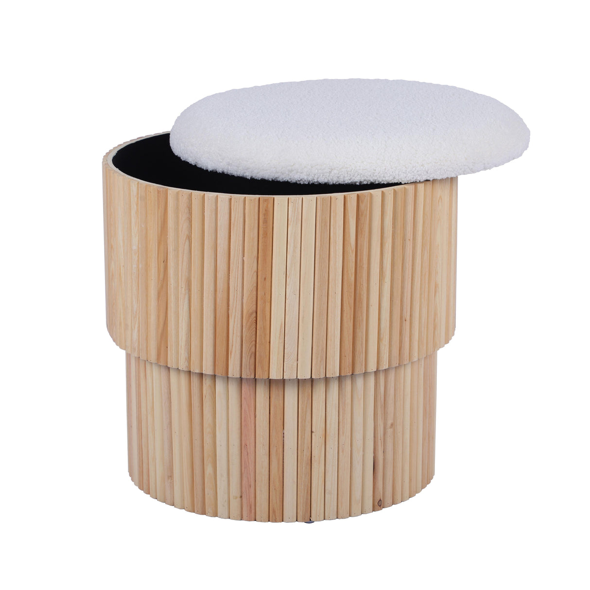 Sagano Tiered Storage Ottoman by TOV Furniture at Eve Furniture