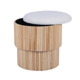 Sagano Tiered Storage Ottoman by TOV Furniture at Eve Furniture
