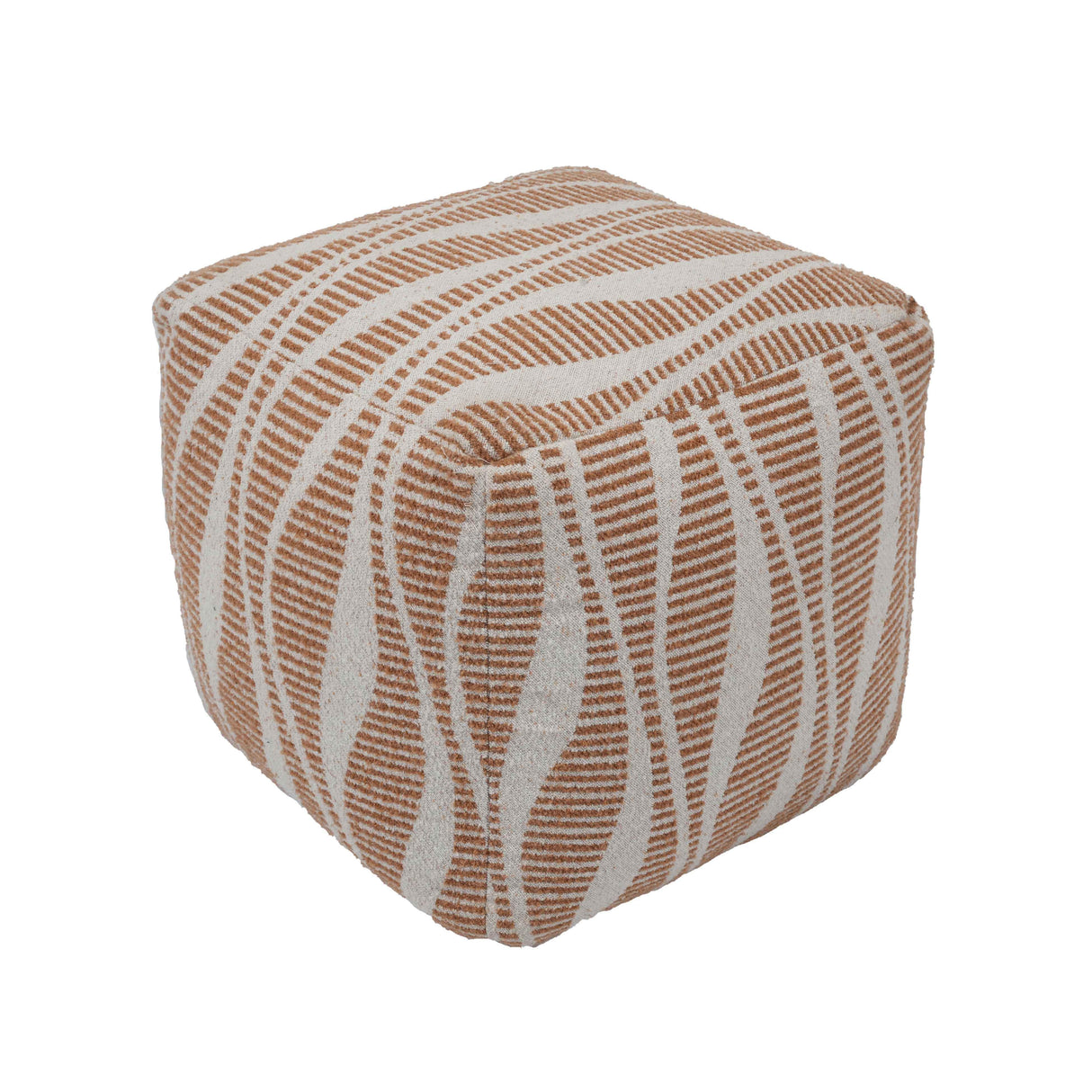 Ember Woven Pouf by TOV Furniture at Eve Furniture