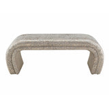 Kenya Velvet Bench by TOV Furniture at Eve Furniture