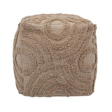 Miranda Knitted Pouf by TOV Furniture at Eve Furniture
