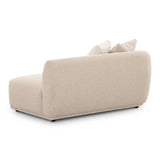 Sylvie Cream Boucle Arm 2-Seater Loveseat by TOV Furniture at Eve Furniture