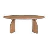 Sofia Cognac Wooden Coffee Table by TOV Furniture at Eve Furniture