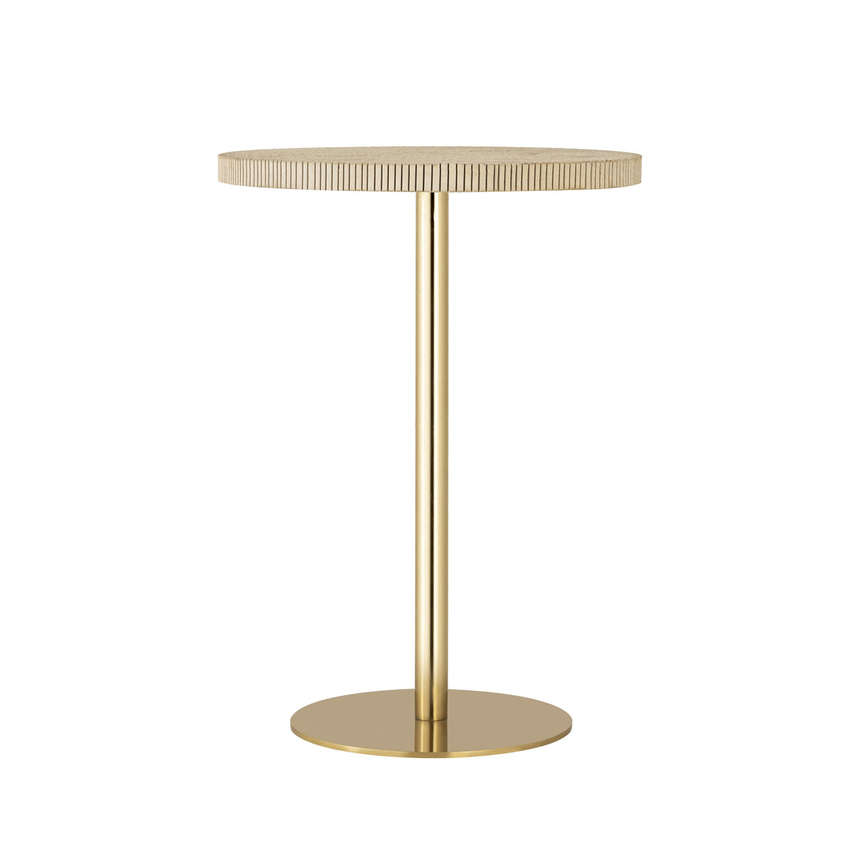 Fiona Gold Stone Side Table by TOV Furniture at Eve Furniture