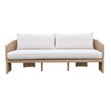 Alexa Rattan Performance Fabric Outdoor Sofa by TOV Furniture at Eve Furniture