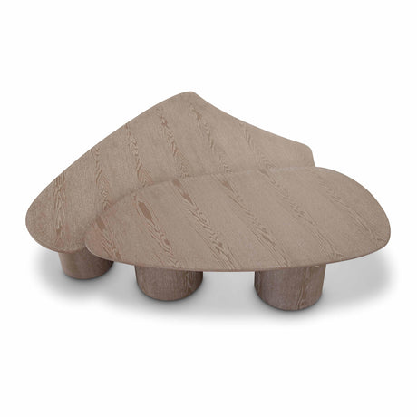 Rhema Washed Ash Nesting Coffee Table Set by TOV Furniture at Eve Furniture