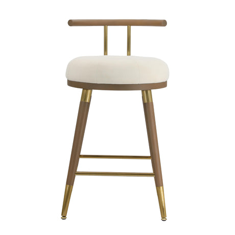 Juniper Velvet Stool by TOV Furniture at Eve Furniture