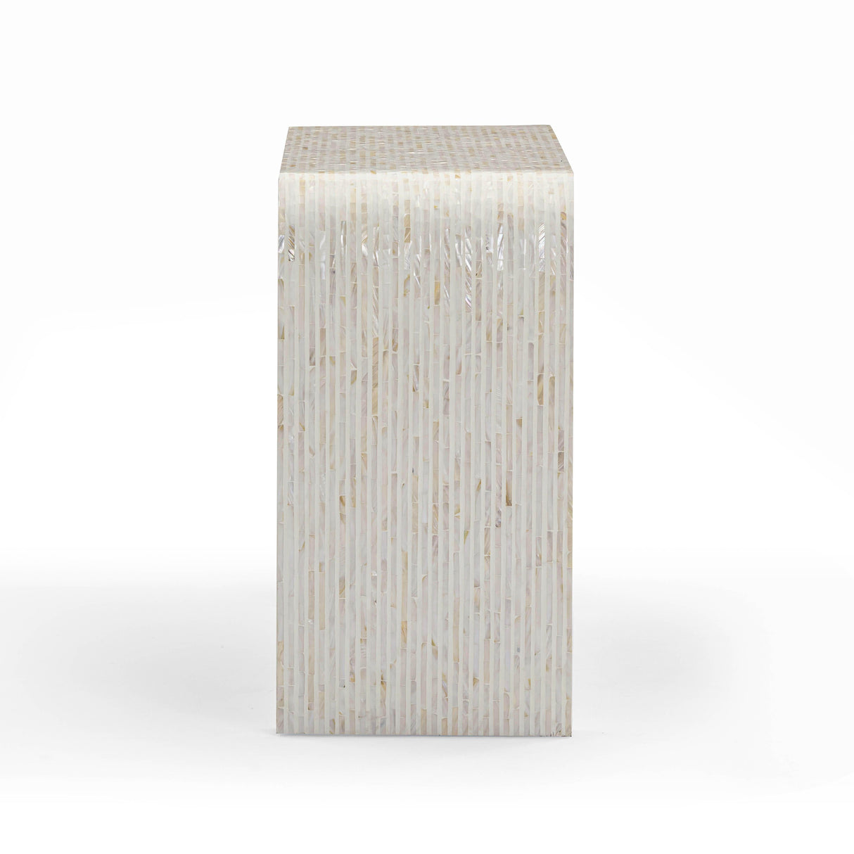 Opus Cream Capiz Shell Console Table by TOV Furniture at Eve Furniture