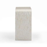 Opus Cream Capiz Shell Console Table by TOV Furniture at Eve Furniture