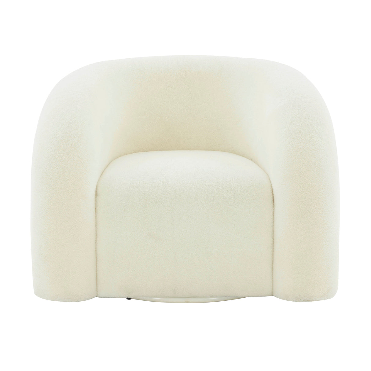 Slipper Upholstered Swivel Chair by TOV Furniture at Eve Furniture