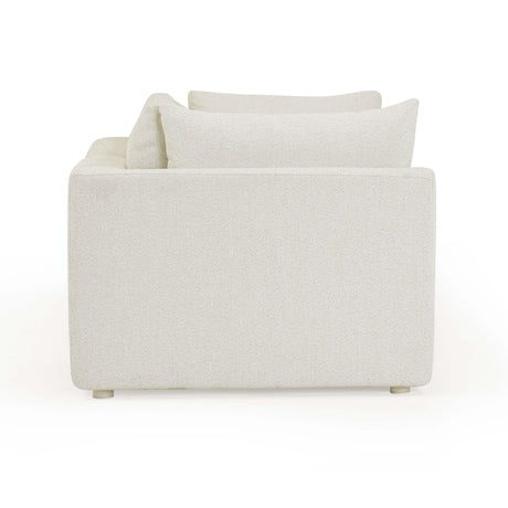 Hangover Cream Outdoor Modular Loveseat by TOV Furniture at Eve Furniture