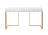 Janie Lacquer Desk by TOV Furniture at Eve Furniture