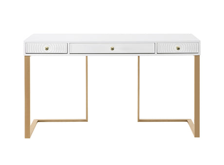 Janie Lacquer Desk by TOV Furniture at Eve Furniture
