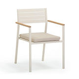 Sardinia Cream Outdoor Dining Chair - Set of 2 by TOV Furniture at Eve Furniture