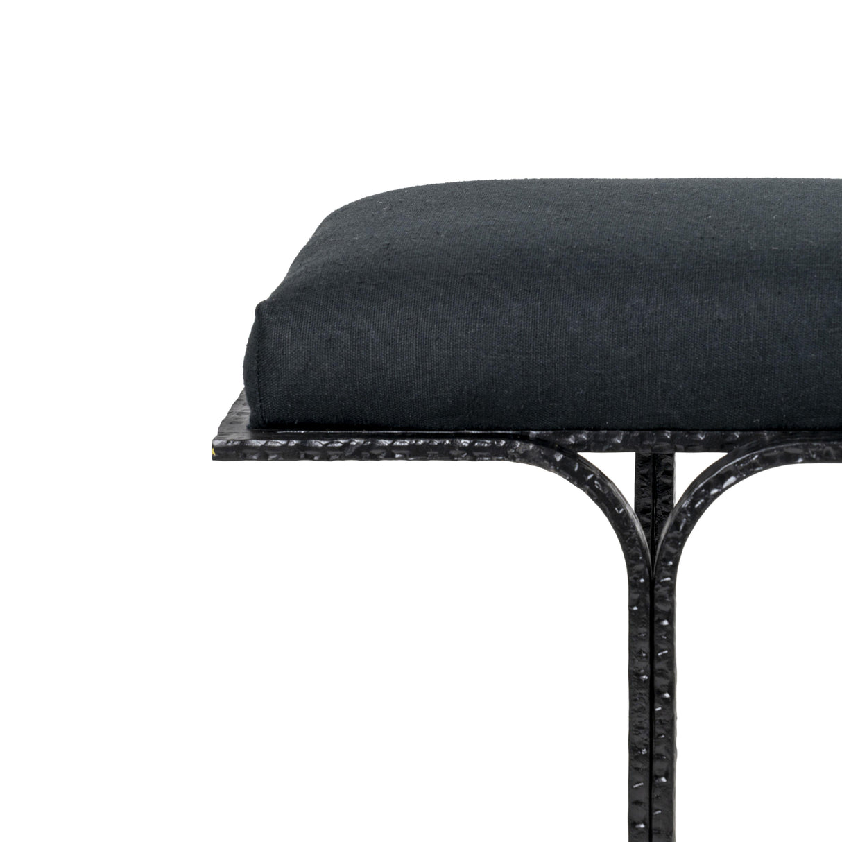 Bryn Black Bench by TOV Furniture at Eve Furniture