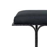 Bryn Black Bench by TOV Furniture at Eve Furniture