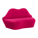 Lips Velvet Settee by TOV Furniture at Eve Furniture