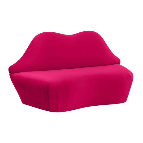Lips Velvet Settee by TOV Furniture at Eve Furniture