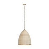 Kelsey Rattan Pendant Lamp by TOV Furniture at Eve Furniture