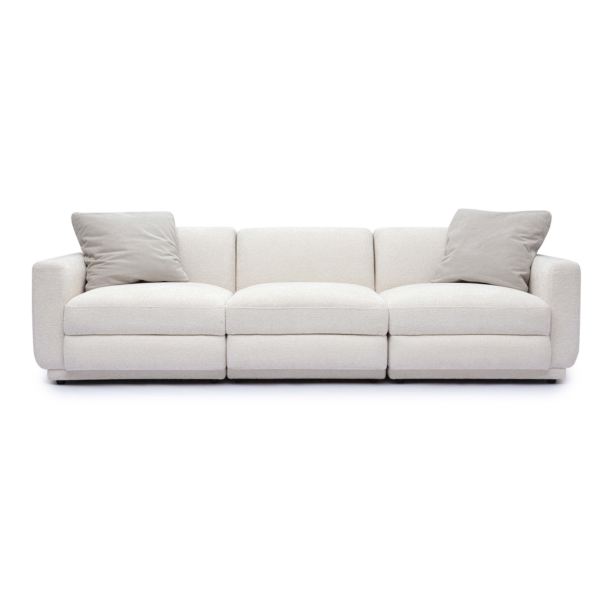 Perry Cream Chenille Modular Sofa by TOV Furniture at Eve Furniture