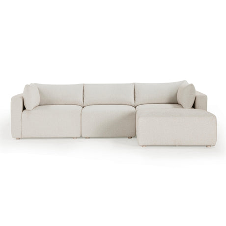 Hangover Cream Outdoor Modular Sectional by TOV Furniture at Eve Furniture