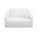 Hanim Cream Linen Daybed by TOV Furniture at Eve Furniture