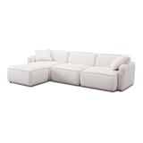 Travie Performance Corduroy Velvet 4-Piece Modular Sectional by TOV Furniture at Eve Furniture