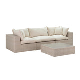 Cali Natural Wicker Outdoor Modular Sofa by TOV Furniture at Eve Furniture