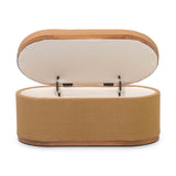 Olivier Boucle Oval Storage Ottoman by TOV Furniture at Eve Furniture