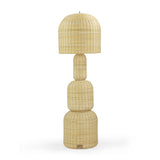 Kootu Natural Rattan Floor Lamp by TOV Furniture at Eve Furniture