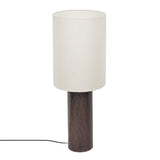 Grava Boucle & Hammered Bronze Metal Floor Lamp by TOV Furniture at Eve Furniture