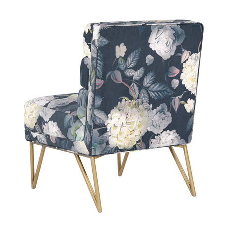 Kelly Floral Velvet Chair by TOV Furniture at Eve Furniture