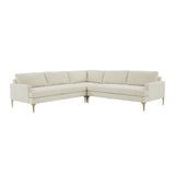 Serena Velvet L-Sectional by TOV Furniture at Eve Furniture