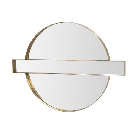 Carri Gold Round Wall Mirror by TOV Furniture at Eve Furniture