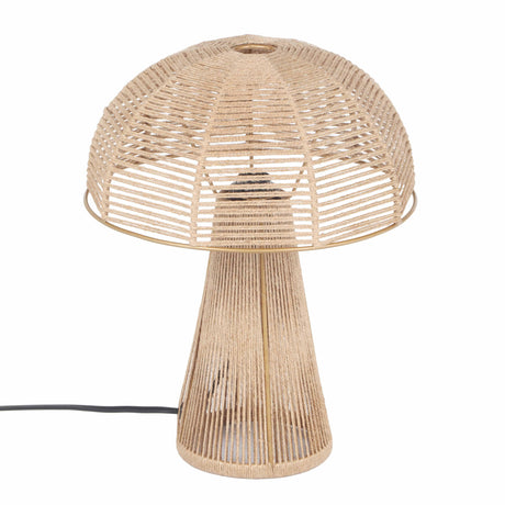 Oddy Jute Table Lamp by TOV Furniture at Eve Furniture