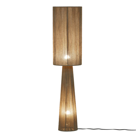 Marza Natural Jute 2-Bulb Floor Lamp by TOV Furniture at Eve Furniture