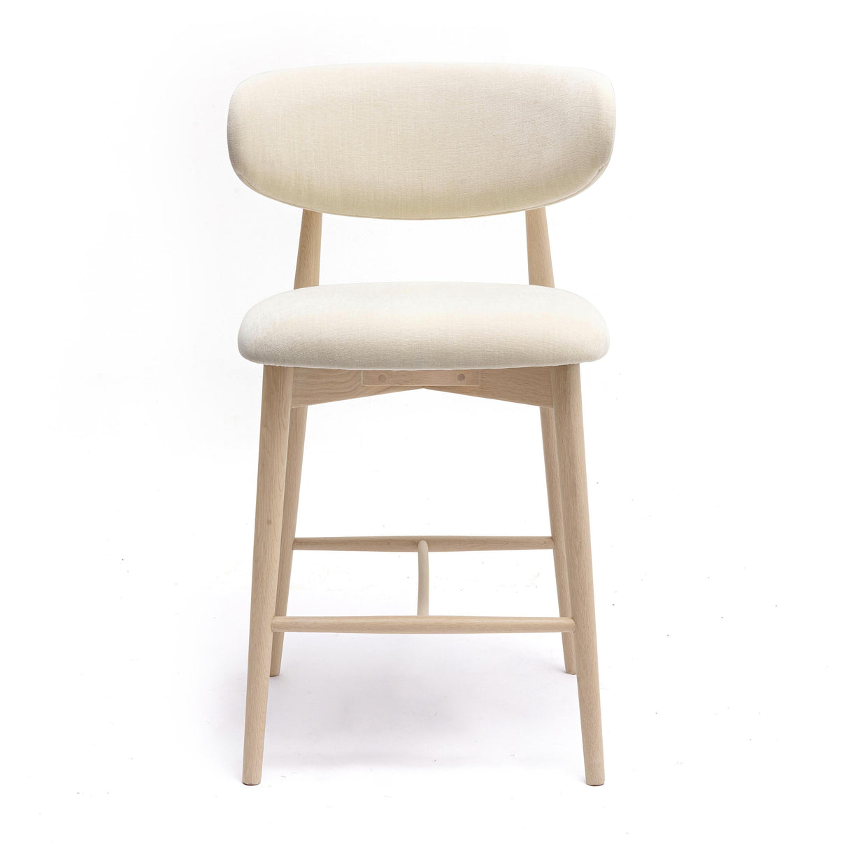 Zinea Performance Textured Velvet Counter Stool by TOV Furniture at Eve Furniture