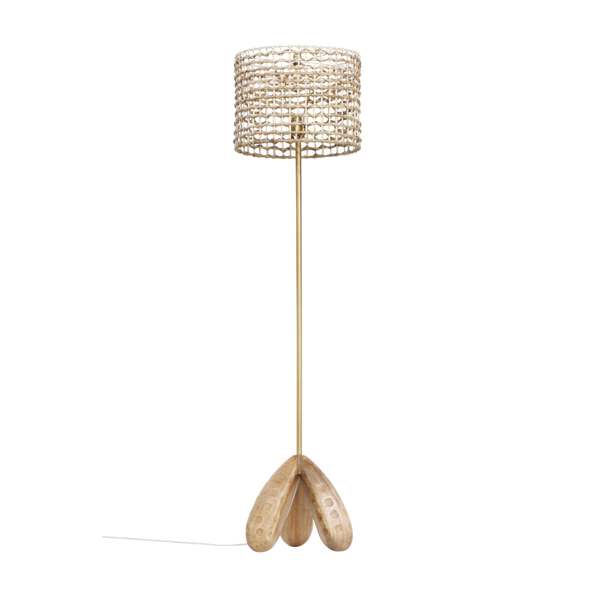Alondra Wooden Floor Lamp by TOV Furniture at Eve Furniture