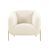 Kandra Cream Shearling Accent Chair by Inspire Me! Home Decor by TOV Furniture at Eve Furniture