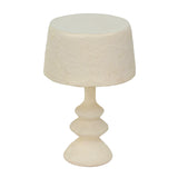 Cream Cotton Mache Table Lamp by TOV Furniture at Eve Furniture