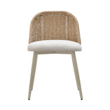 Alexa Rattan Performance Fabric Dining Chair by TOV Furniture at Eve Furniture