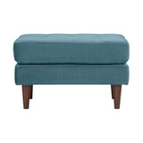 Cave Velvet Ottoman by TOV Furniture at Eve Furniture
