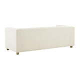 Wafa Cream Velvet Sofa by Inspire Me! Home Decor by TOV Furniture at Eve Furniture