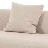 Sylvie Cream Boucle Armless 2-seater by TOV Furniture at Eve Furniture
