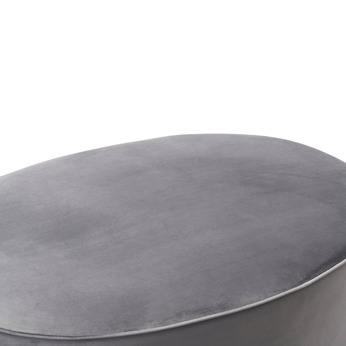 Scarlett Velvet Oval Ottoman by TOV Furniture at Eve Furniture