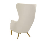 Julia Velvet Wingback Chair by Inspire Me! Home Decor by TOV Furniture at Eve Furniture