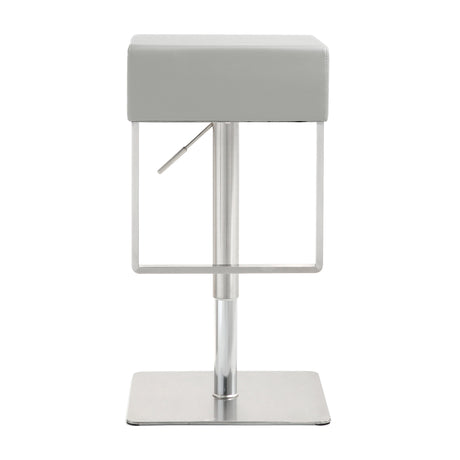 Seville Performance Vegan Leather Adjustable Stool by TOV Furniture at Eve Furniture