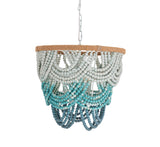 Jade Beaded Chandelier by TOV Furniture at Eve Furniture