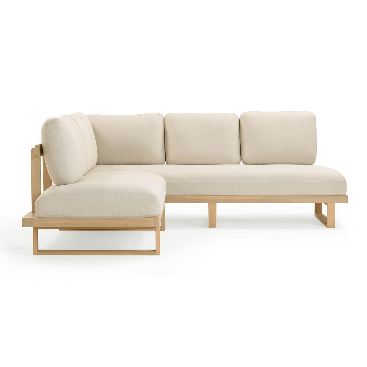 Evan Cream Outdoor L-Sectional by TOV Furniture at Eve Furniture